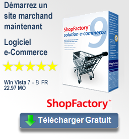 Télécharger Logiciel ShopFactory